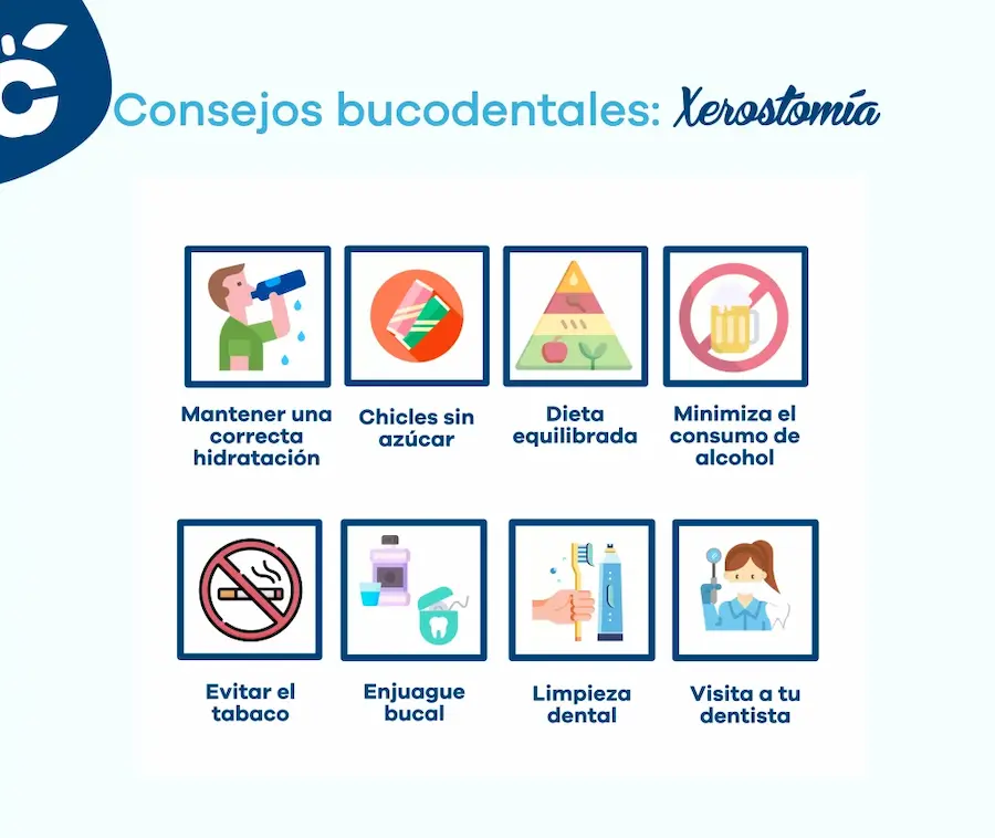 Consejos bucodentales xerostomia Cleardent 