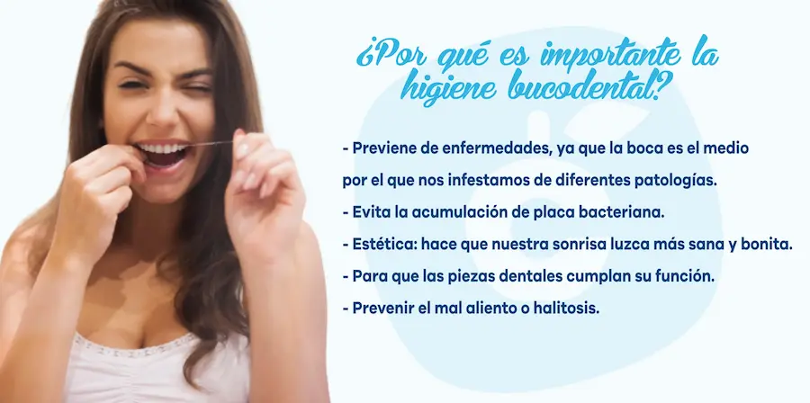 Infografia importancia higiene bucodental Cleardent 