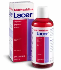 lacer colutorio clorhexidina cleardent