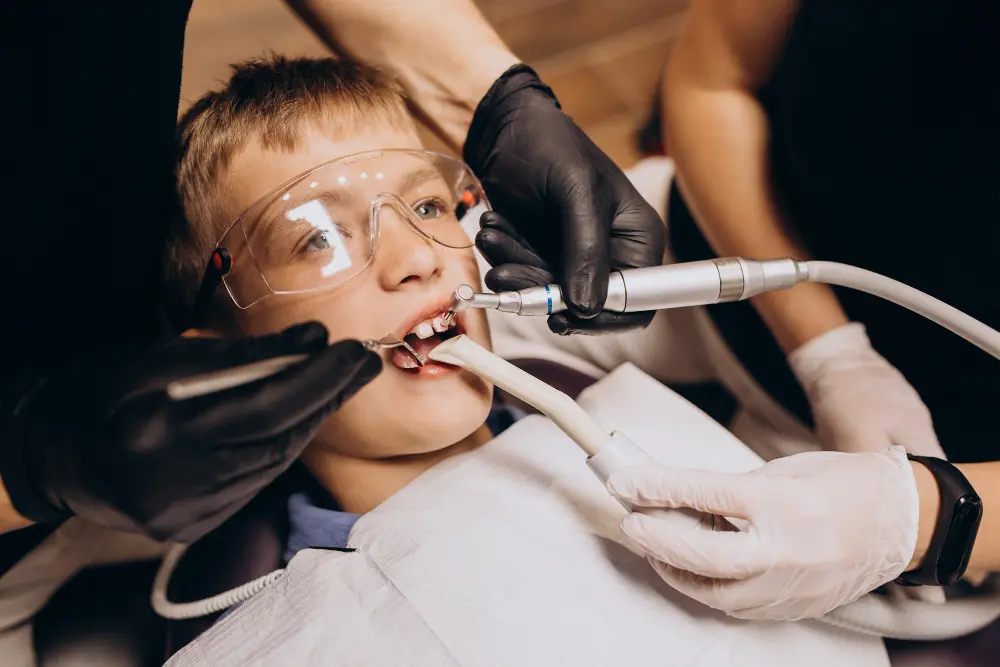 sellado dental en niños