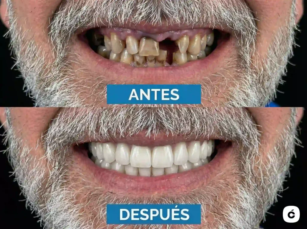 antes y despues all on 6