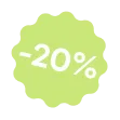 descuento 20 por ciento