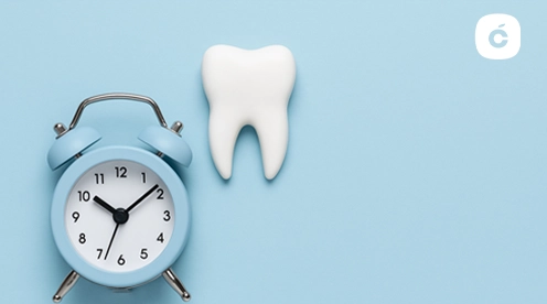 cambio de hora salud bucal dientes