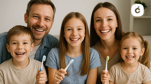 salud dental infantil familia numerosa