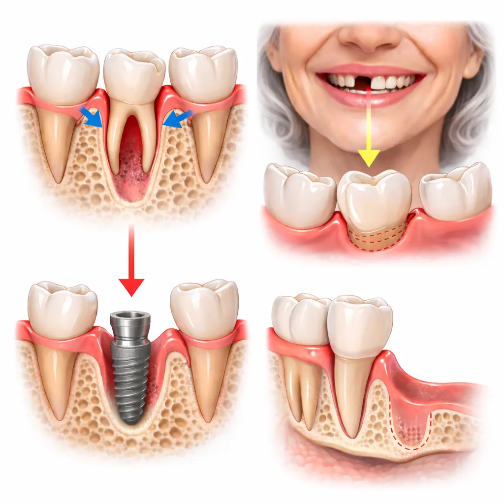 cuando se necesita un implante dental unitario