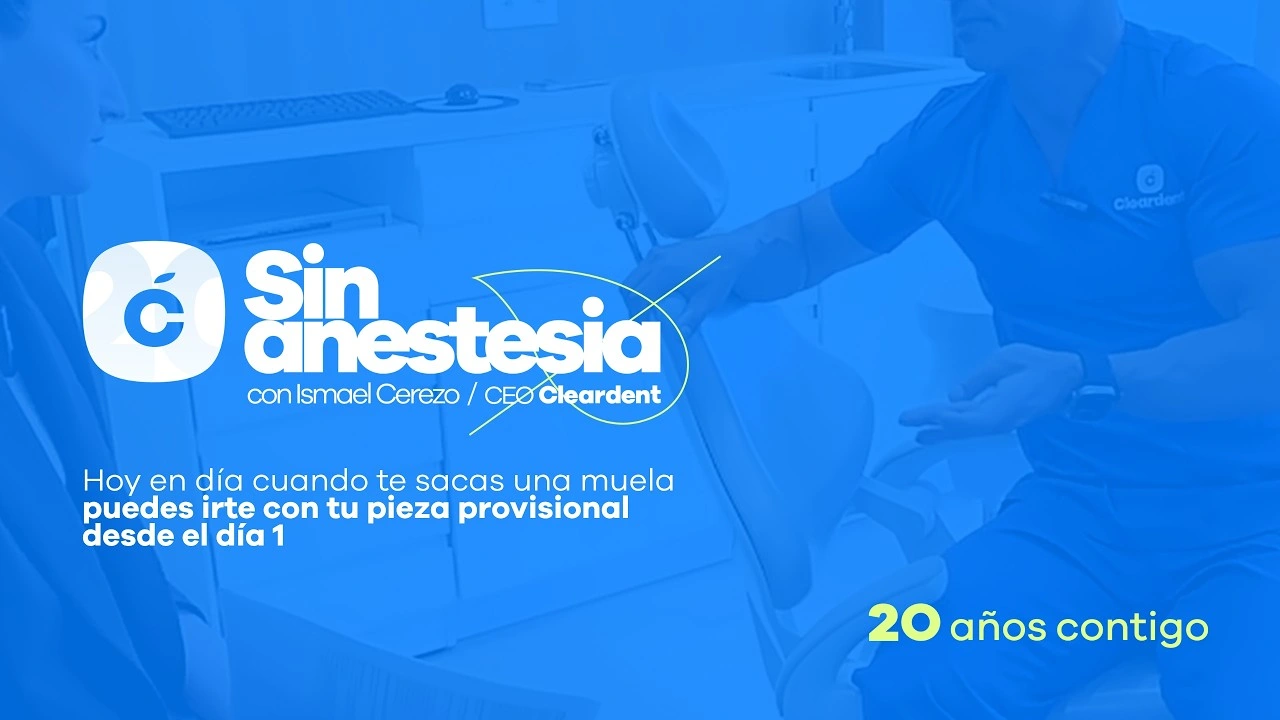 SinAnestesia puedes irte con tu pieza profesional